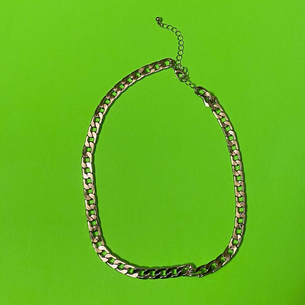 Unisex Silver Fashion Jewelry Versatile Chain